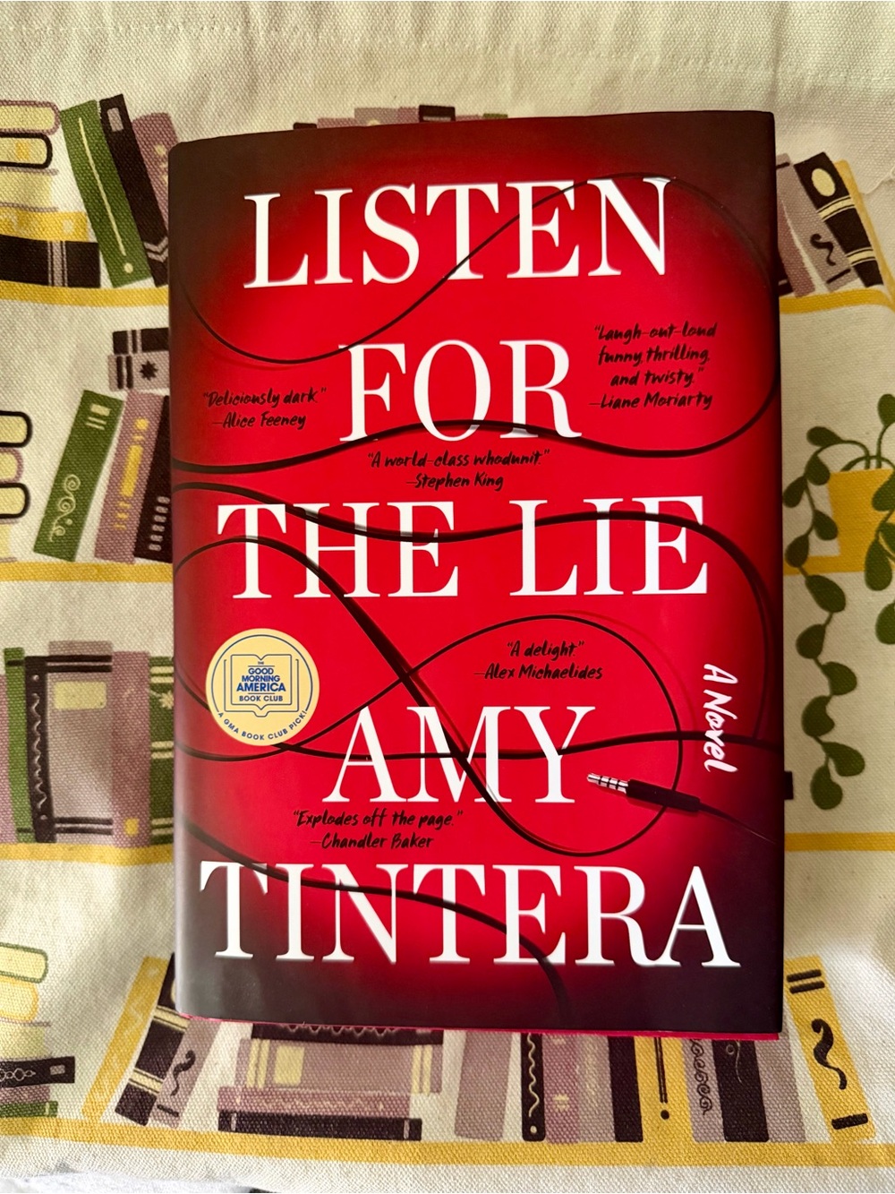 Listen for the Lie by Amy Tintera • 2024 First U.S. Edition Hardcover
